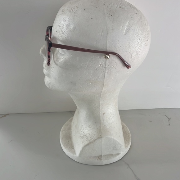 FYSH Eyeglasses burgundy tortoise new with case - Picture 2 of 5